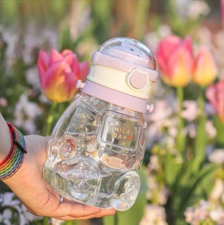 Portable Clear Water Bottle